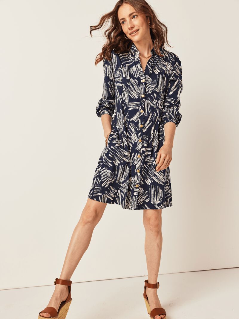 Woman Wears Sweet Strokes Live In Dress image number 5