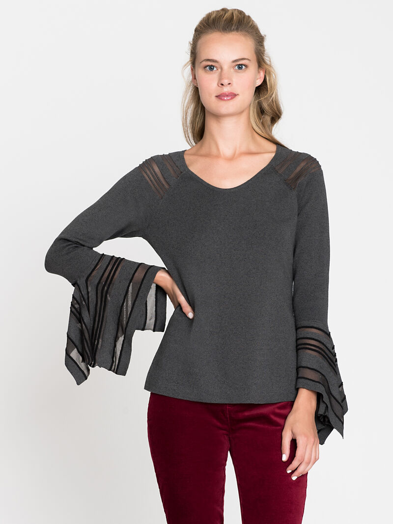 
                    Graceful Cuff Top