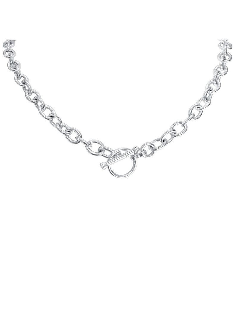 La-Soula Toggle Me Up Sterling Silver Toggle Chain