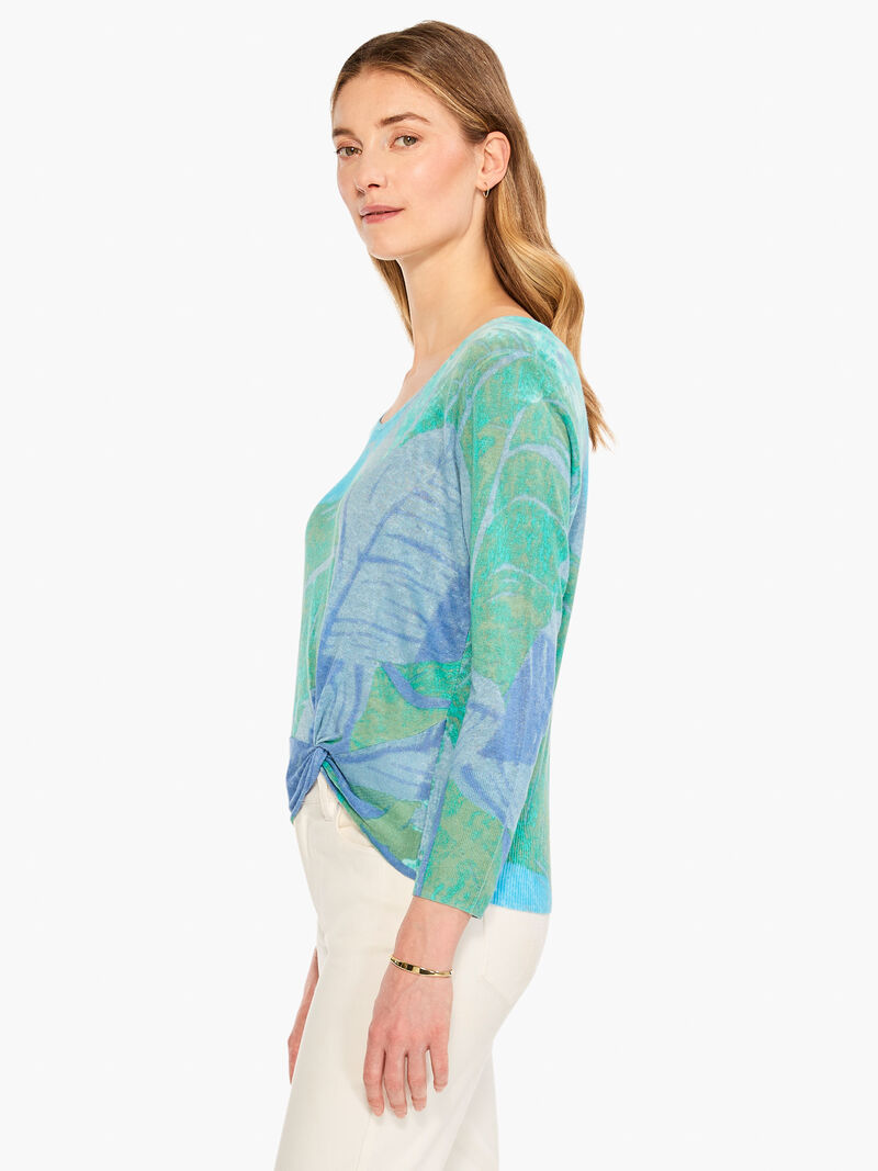 Woman Wears Full Bloom Sweater image number 1