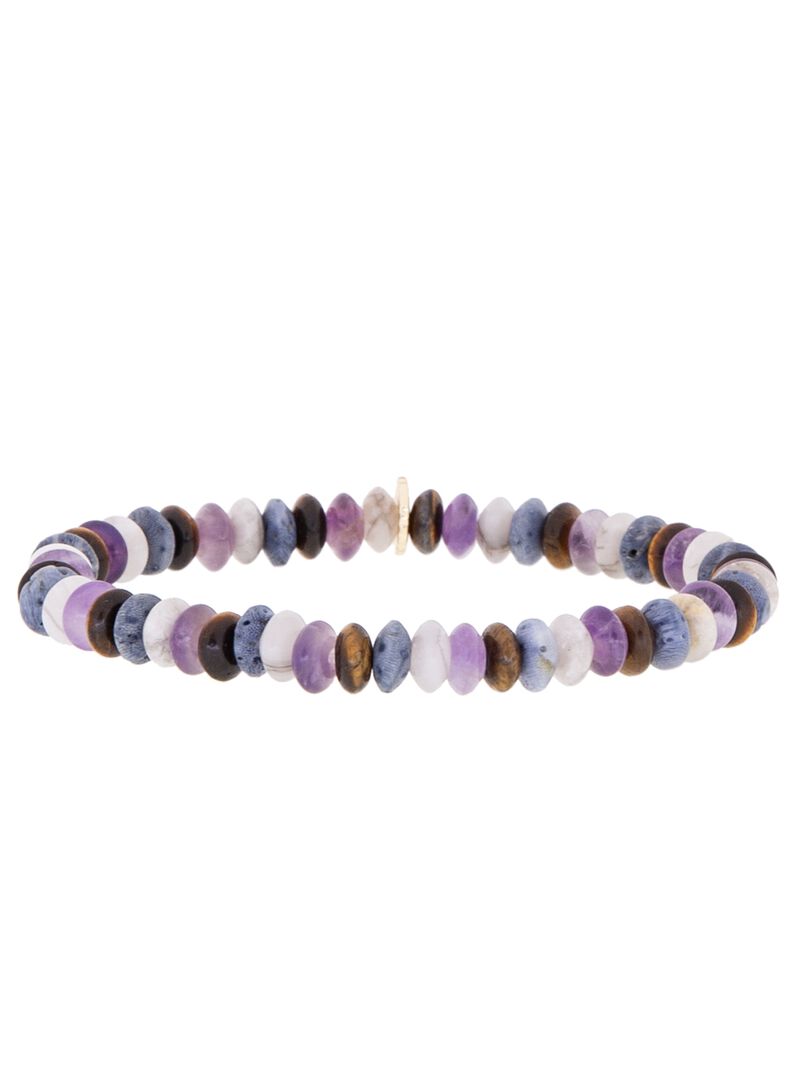 Woman Wears Marlyn Schiff - Natural Stone Bracelet image number 0