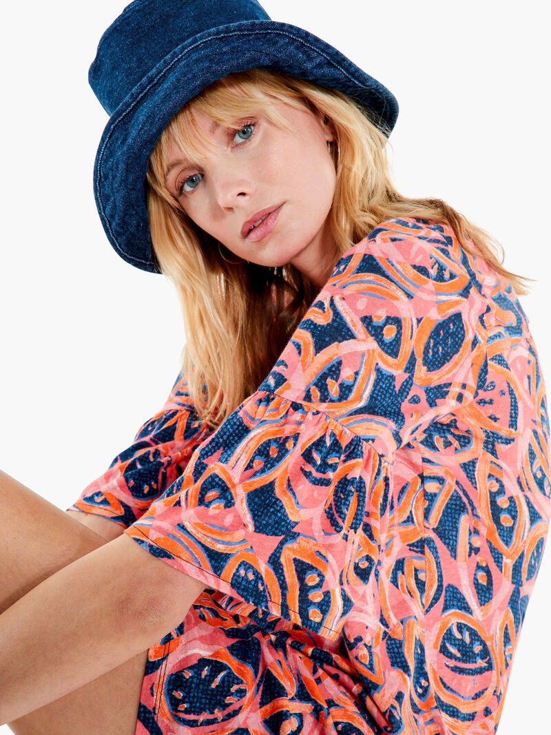Woman Wears Hat Attack Washed Cotton Crusher image number 2