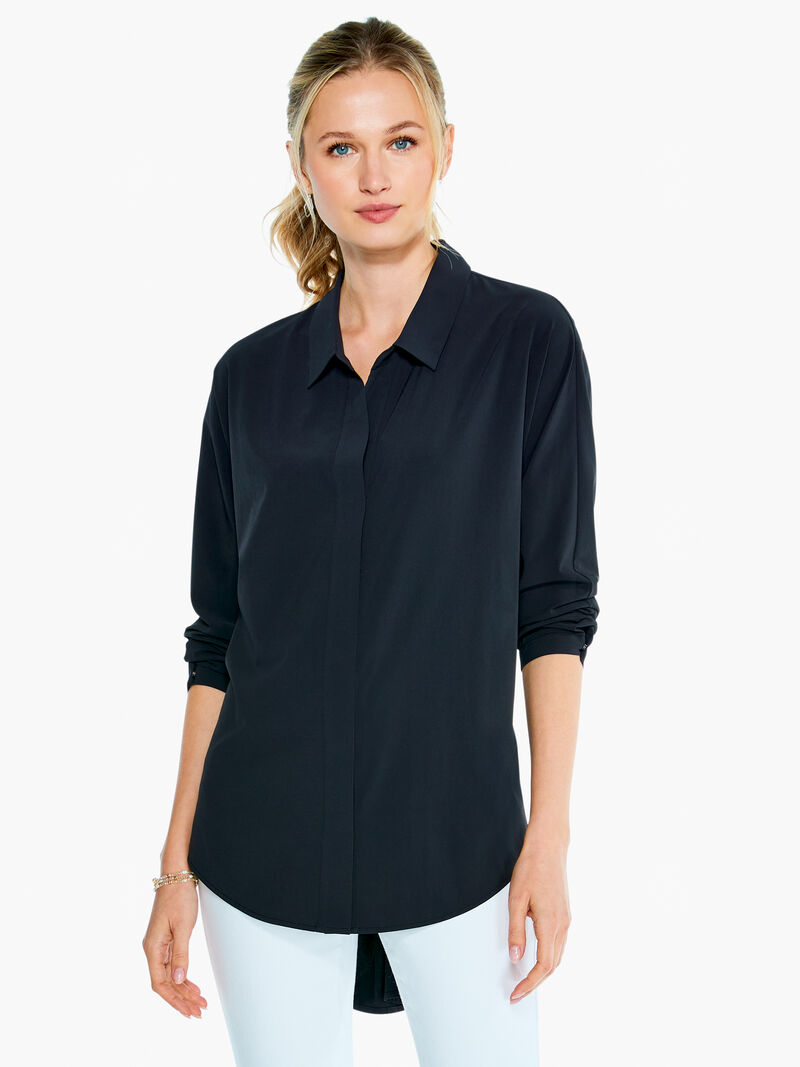 Woman Wears Tech Stretch Shirt image number 0