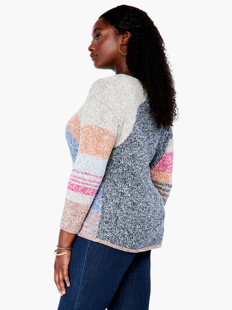 Woman Wears Orchard Stroll Sweater image number 1