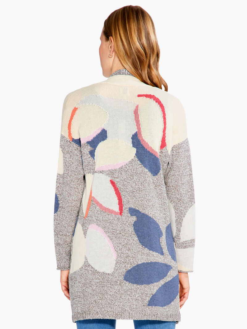 Woman Wears Petal Blues Cardigan image number 2