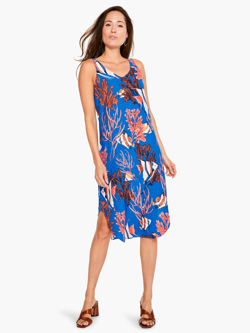 Woman Wears Angel Reef Dress image number 3