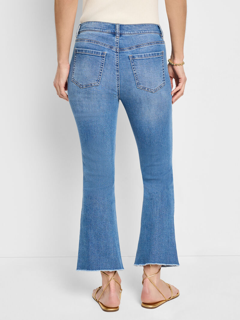 Woman Wears 26" Boardwalk Demi-Boot Jeans image number 3