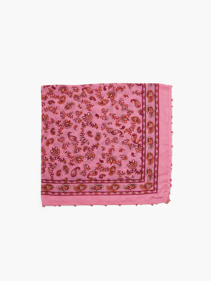 Woman Wears Chan Luu - Trimmed Bandana image number 1