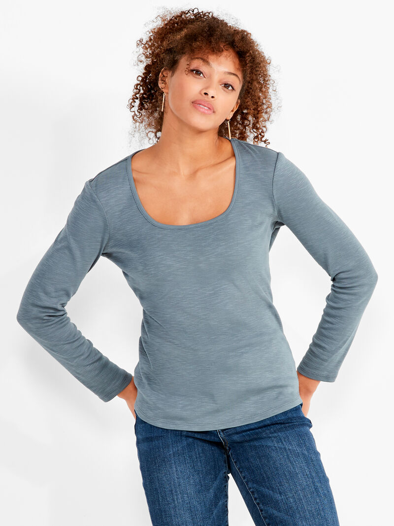 NZT Long Sleeve Square Neck Teeimage number 0