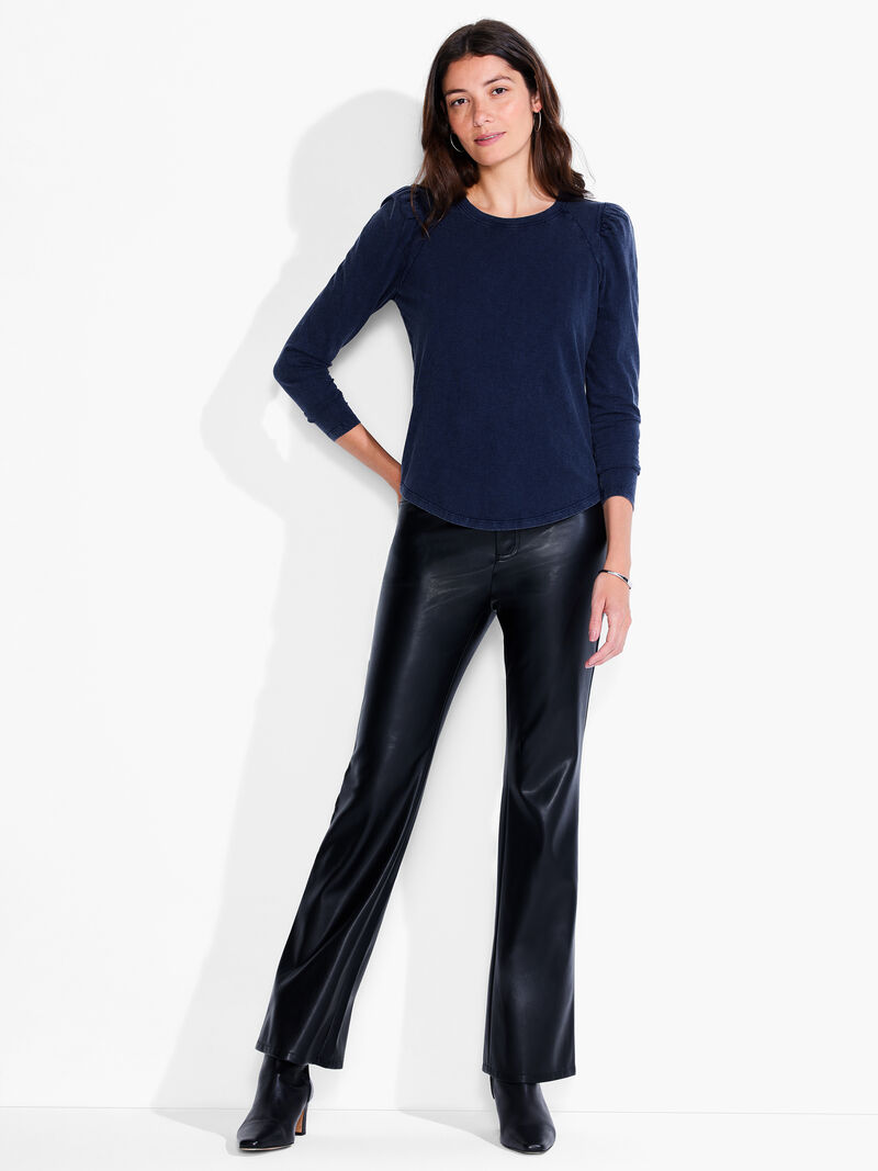 Woman Wears NZT Long Sleeve Crew Neck Tee image number 3