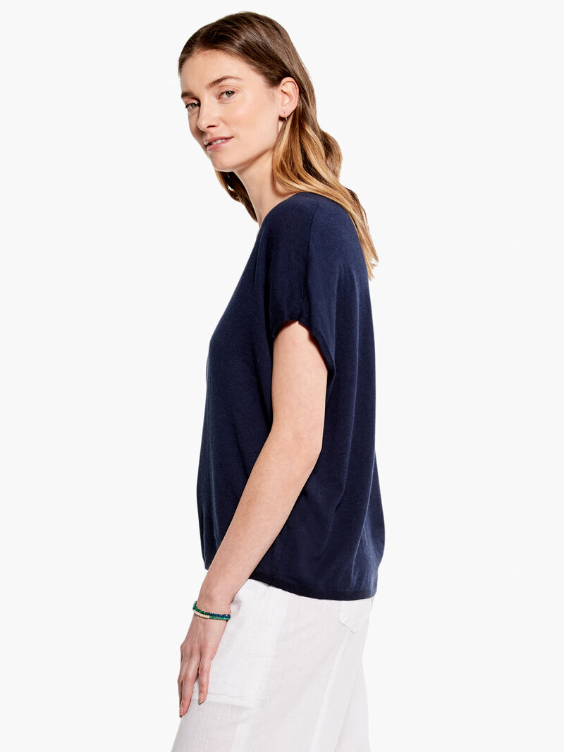 Relaxed V Sweater Tee