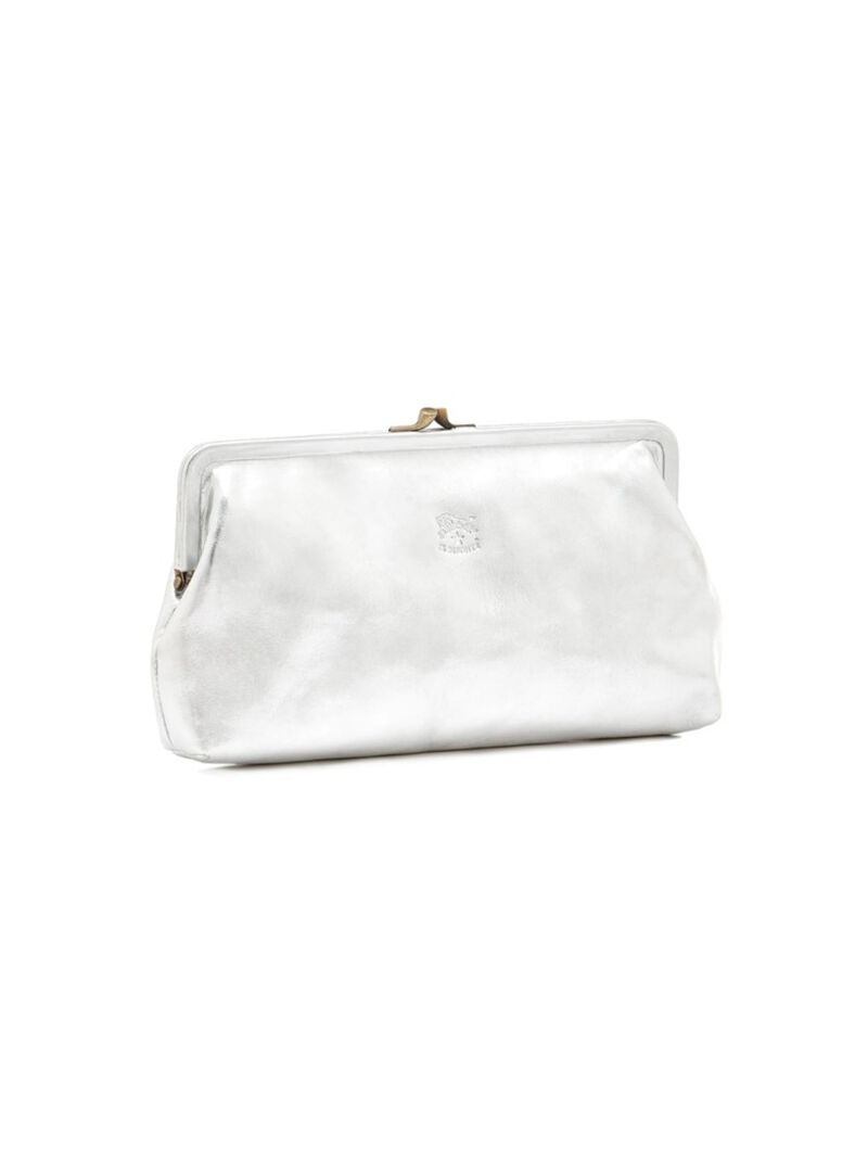 Woman Wears Il Bisonte -  Small Snap Close Clutch image number 0