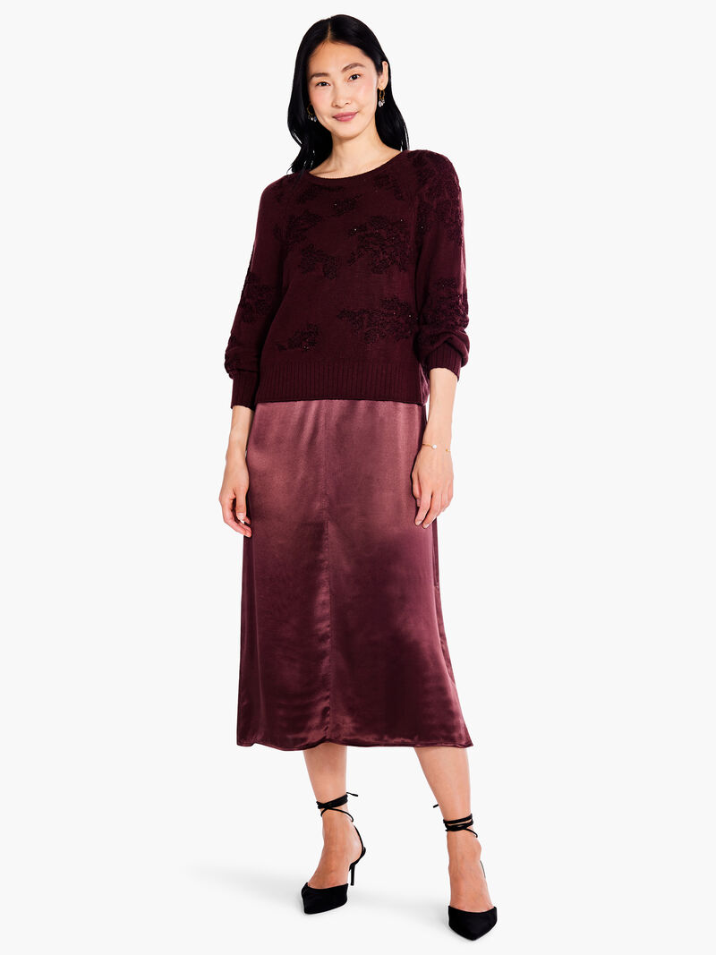 Woman Wears Twist It Up Sweater image number 3