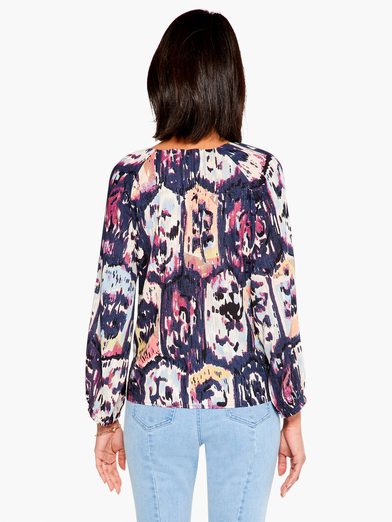 Woman Wears Medallion Mix Top image number 2