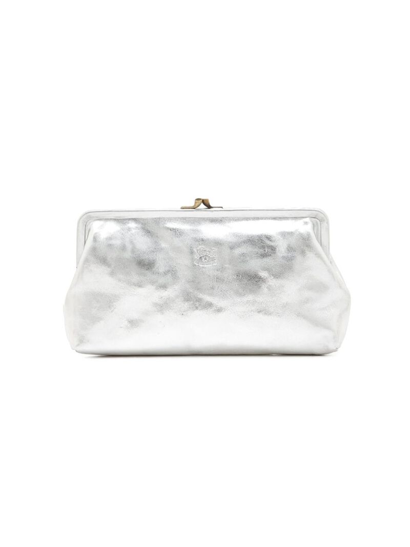 Woman Wears Il Bisonte -  Small Snap Close Clutch image number 1