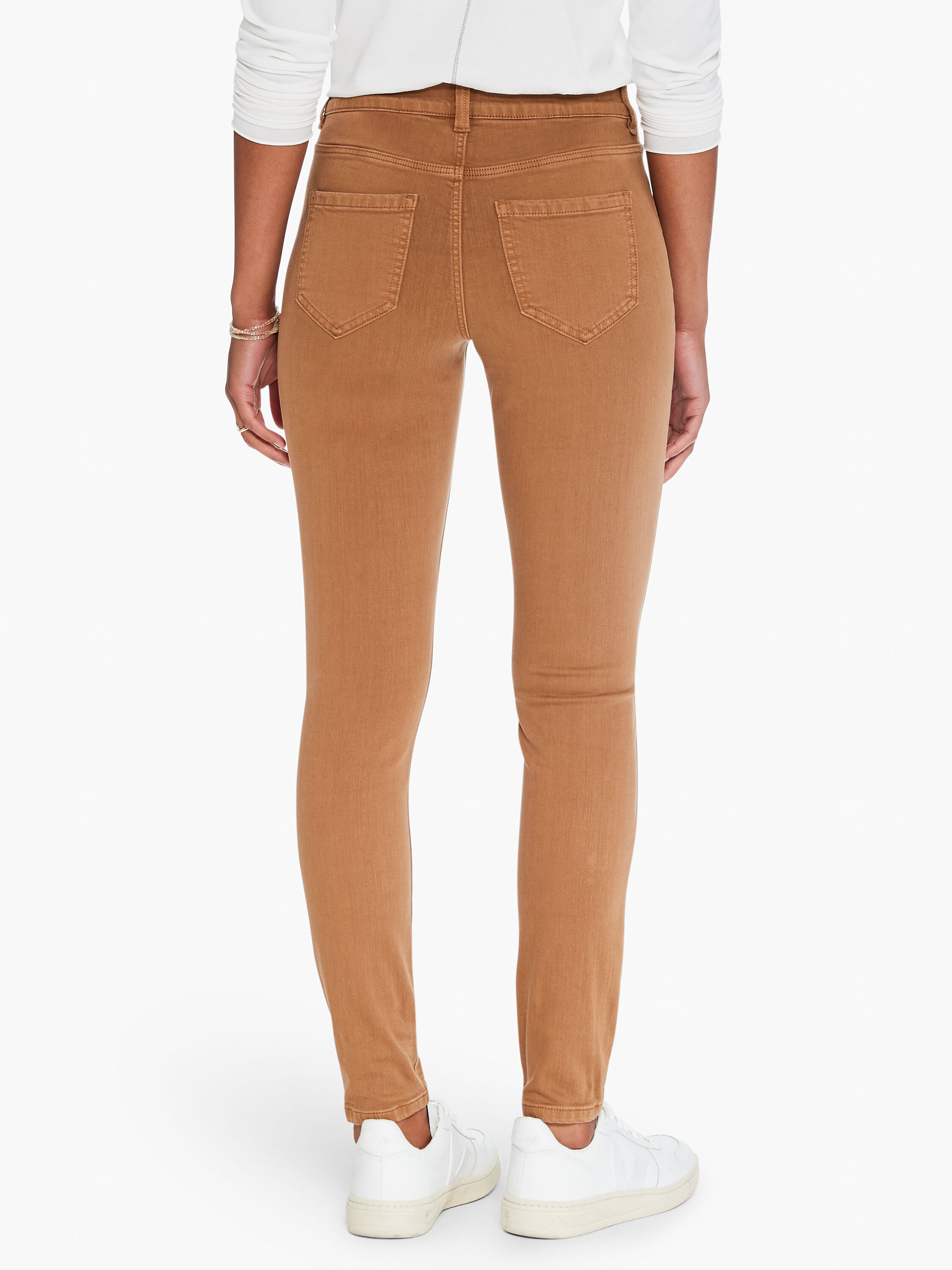 Tan skinny jeans womens discount