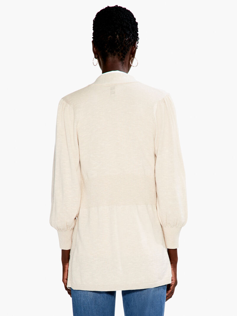 Woman Wears Coffee Run Cardigan image number 2
