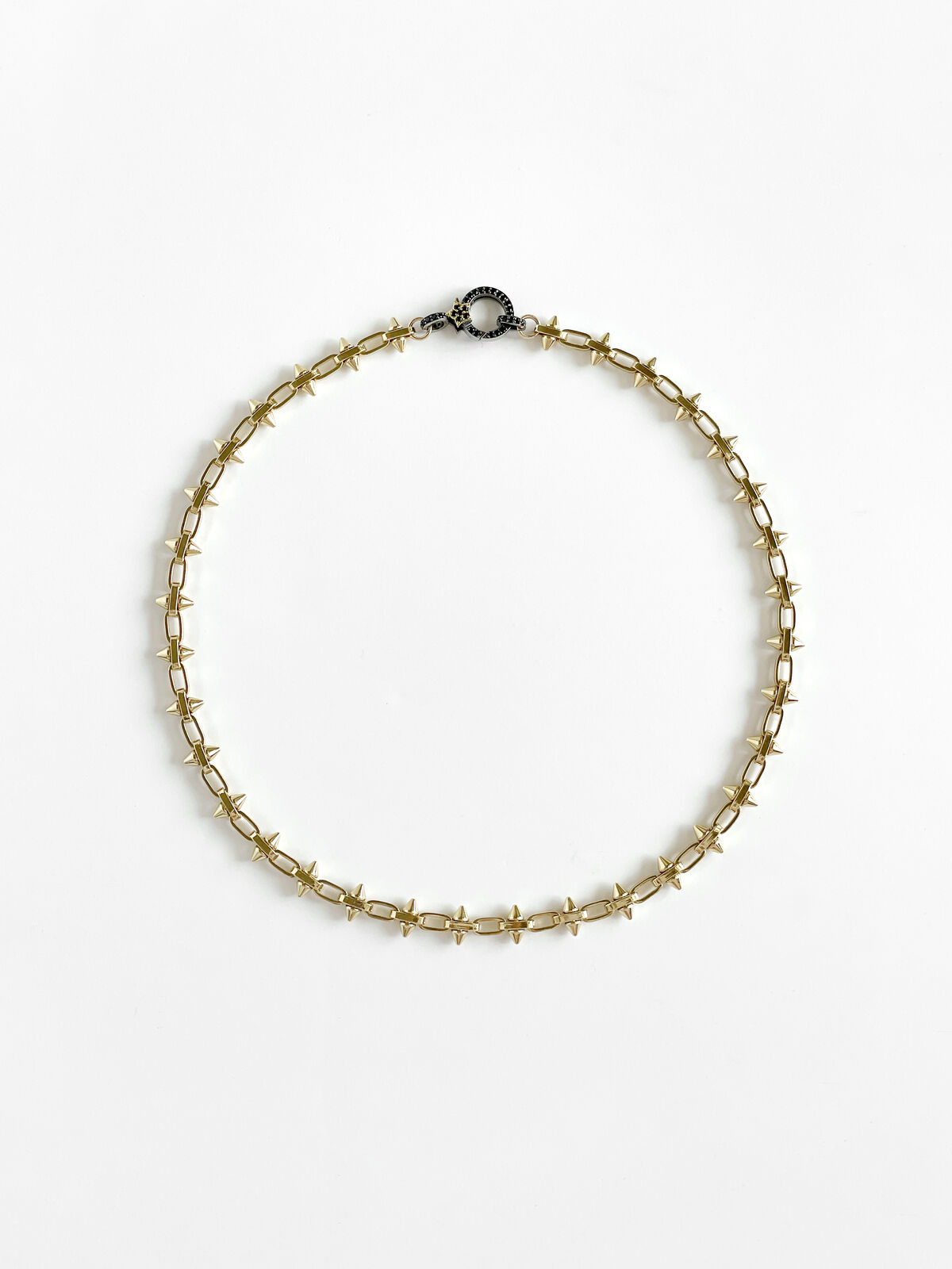 Paula Rosen - Spike And Spinel Star Necklace