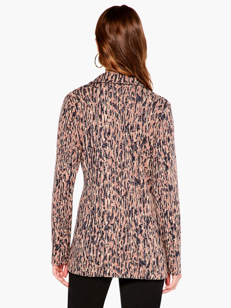 Woman Wears Bark Mix Blazer image number 3