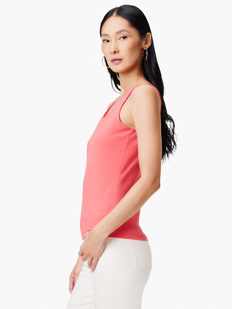 Woman Wears Shelf Bra Perfect Tank image number 1
