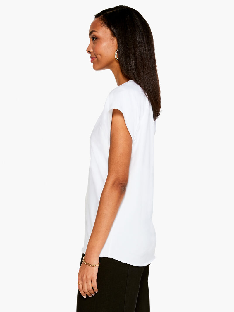 Woman Wears French Terry Swing Top image number 1