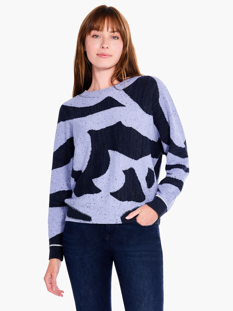 Woman Wears Dusk Days Sweater image number 0