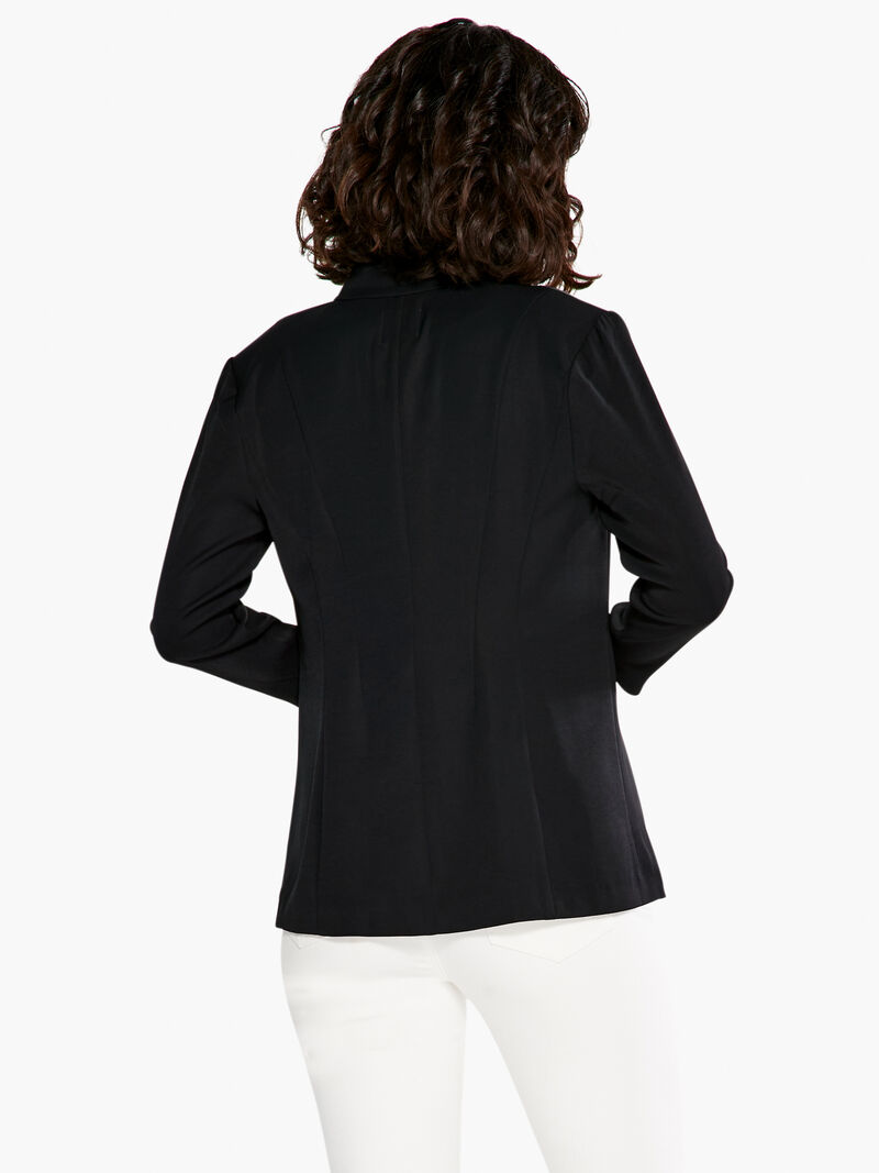 Woman Wears Smart Look Blazer image number 3