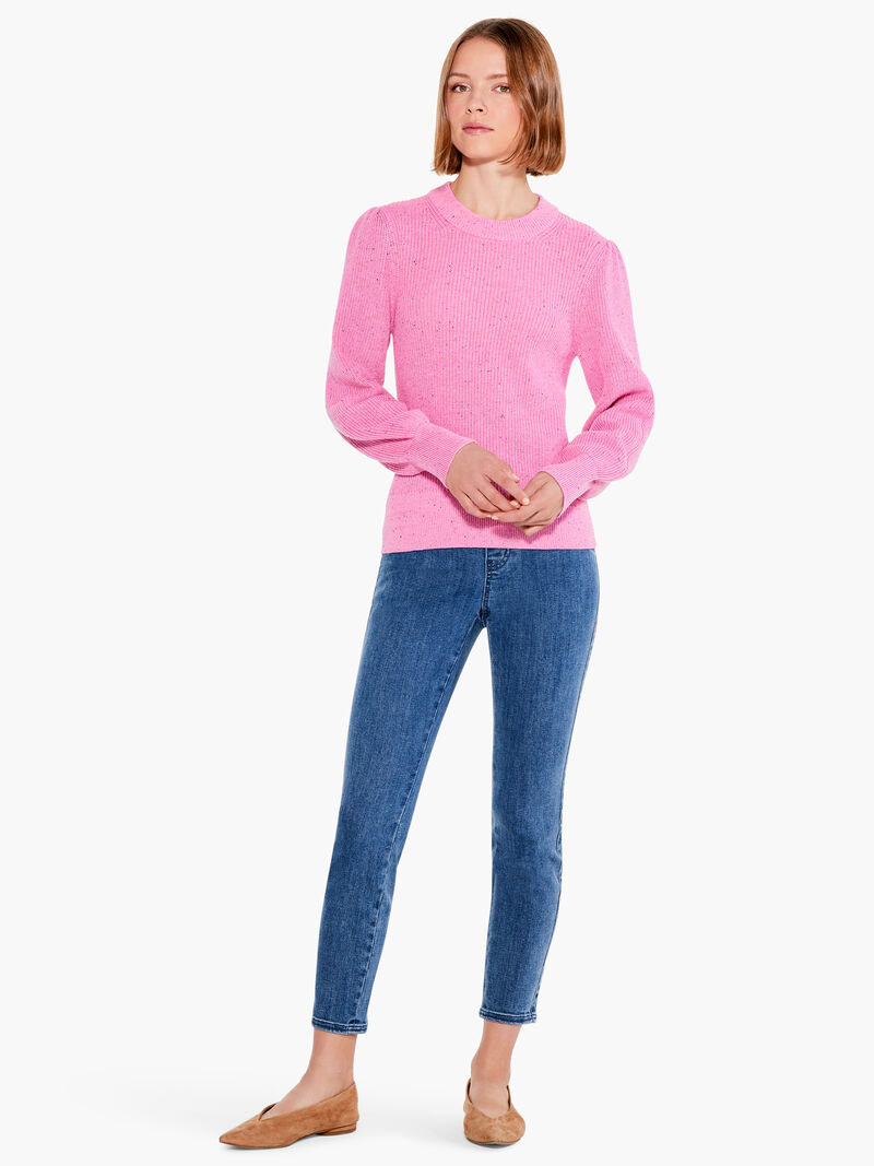 Woman Wears Cheerful Chill Sweater image number 3
