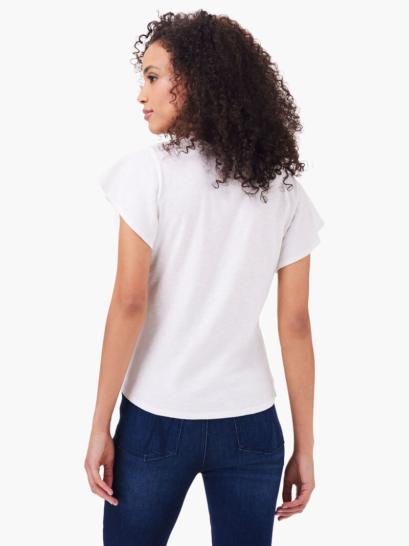 Woman Wears NZT Flutter Short Sleeve Tee image number 3