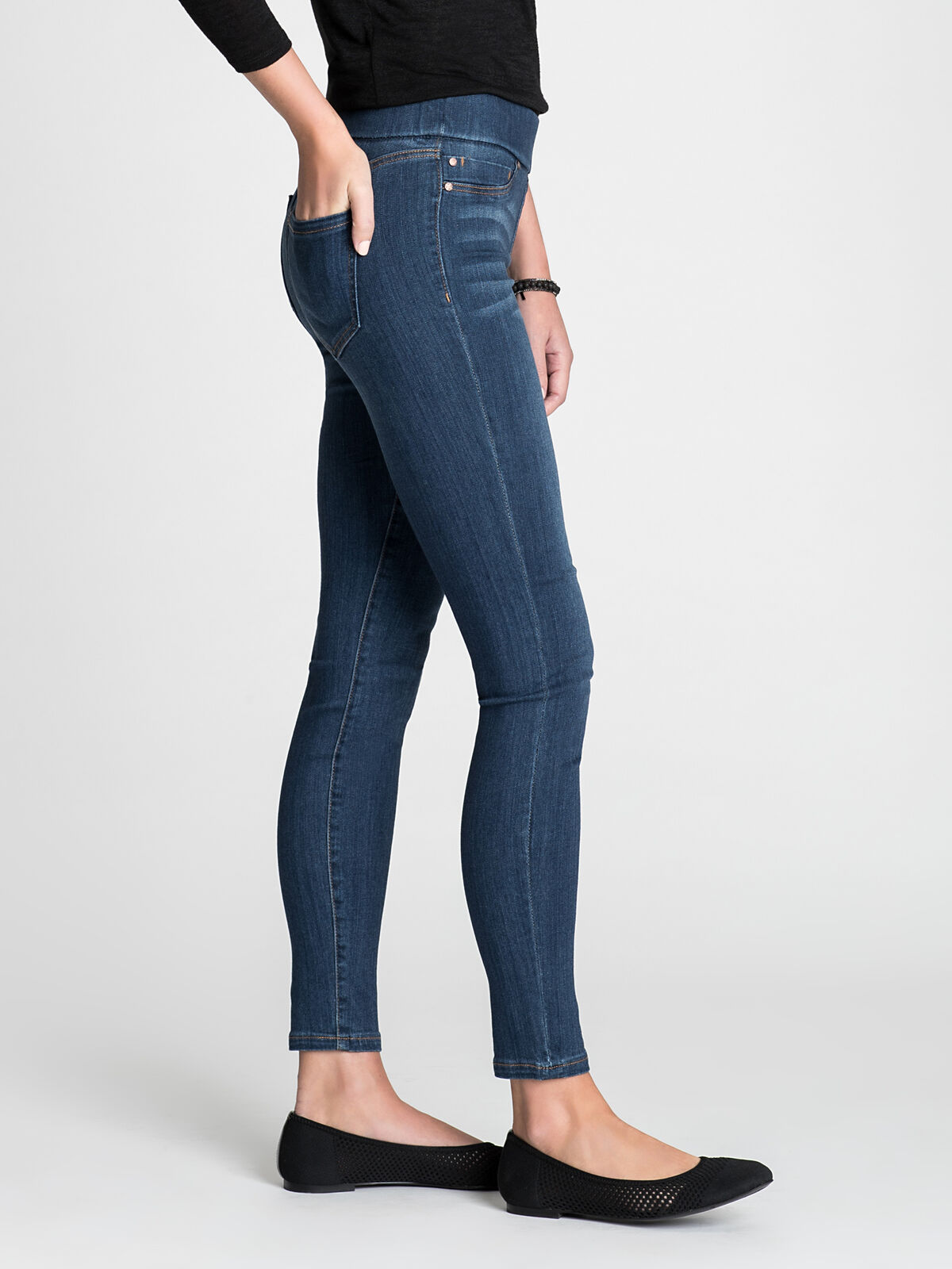 LIVERPOOL SIENNA PULL-ON ANKLE JEAN