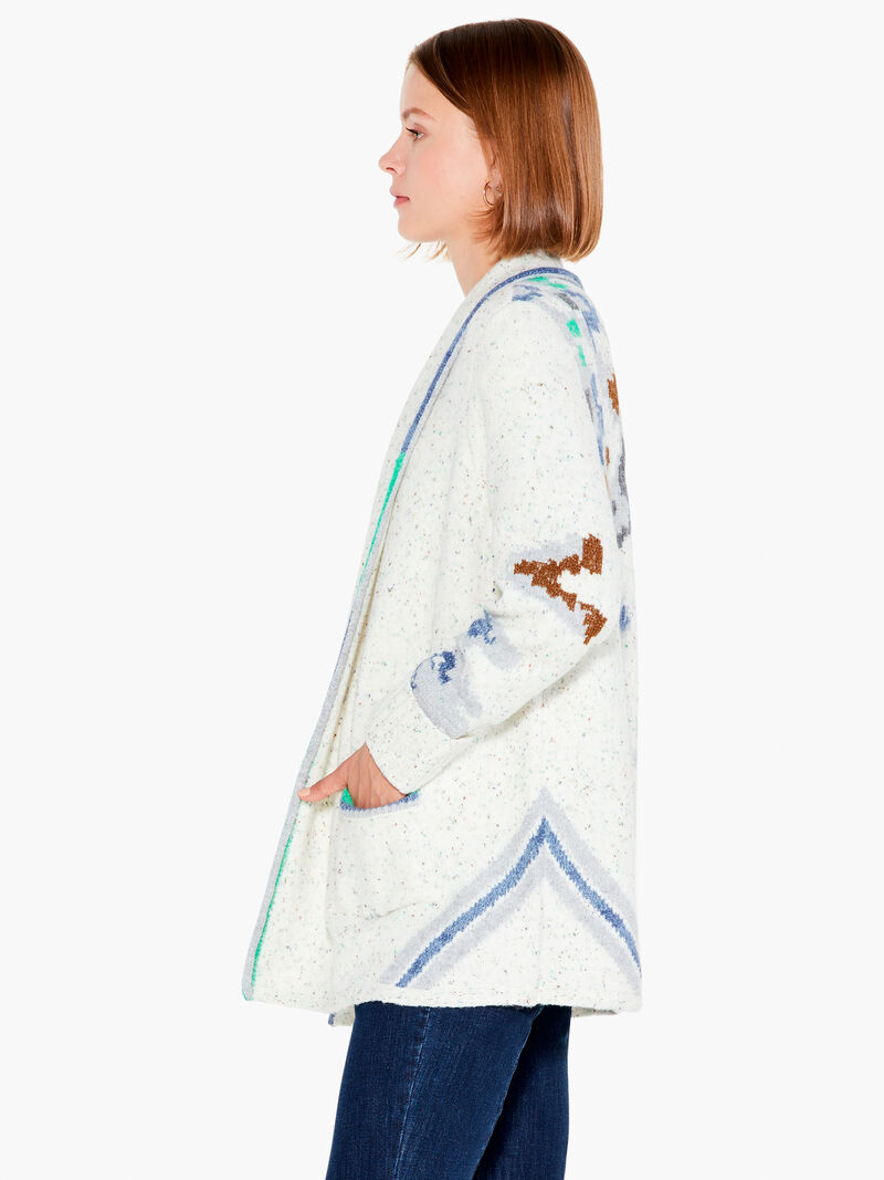 Woman Wears Cold Moon Cardigan image number 1