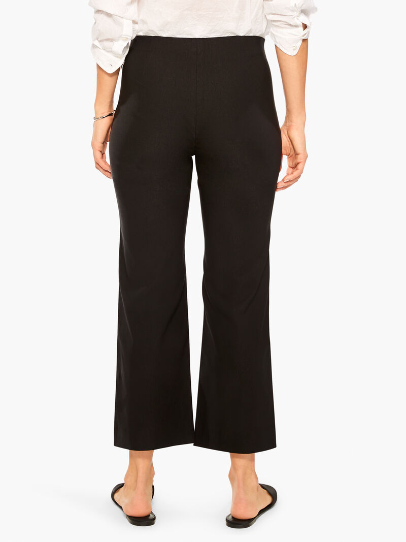 Woman Wears Polished Wonderstretch Wide-Leg Crop Pant image number 3