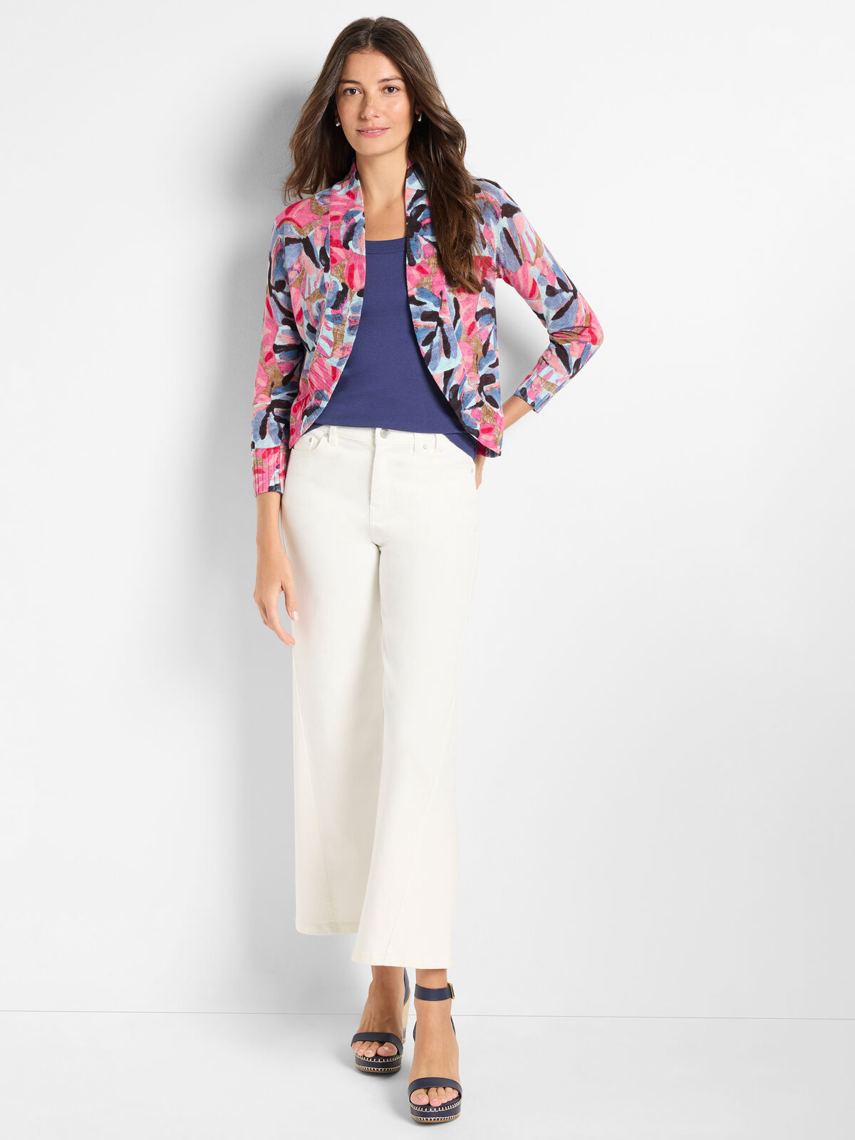 Firework Foliage Bolero Cardigan