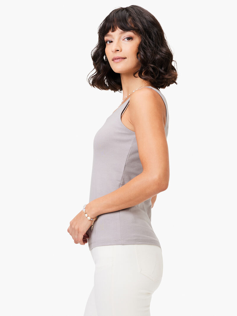 Woman Wears Shelf Bra Perfect Tank image number 1