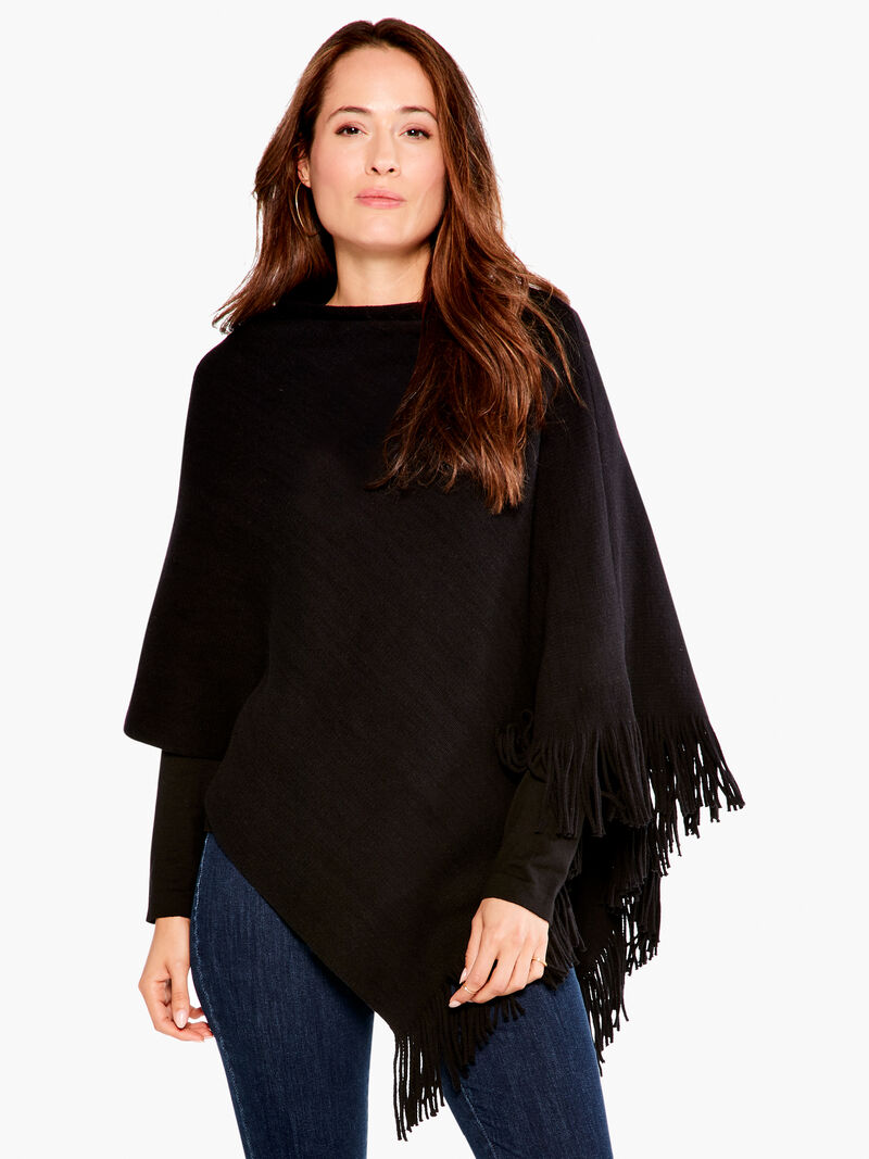 Woman Wears Go To Poncho image number 0
