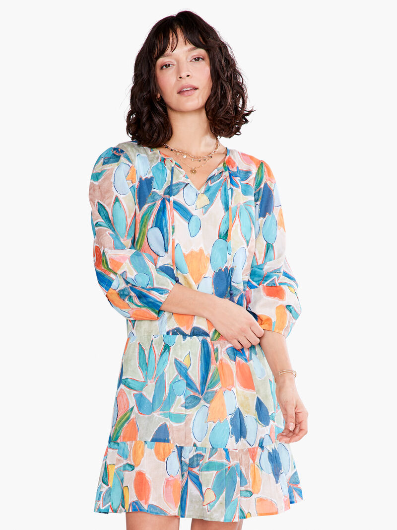 Woman Wears Citrus Grove Dress image number 1