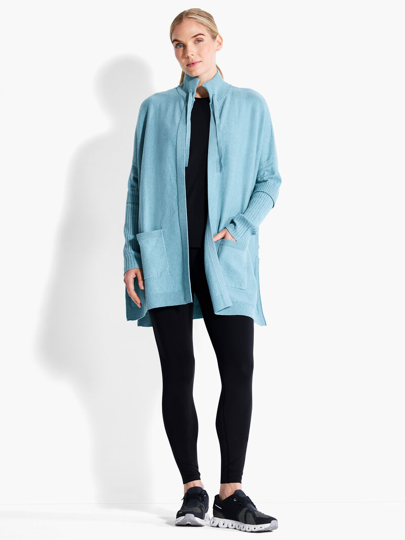 Woman Wears Cool Down Pocket Cardigan image number 3