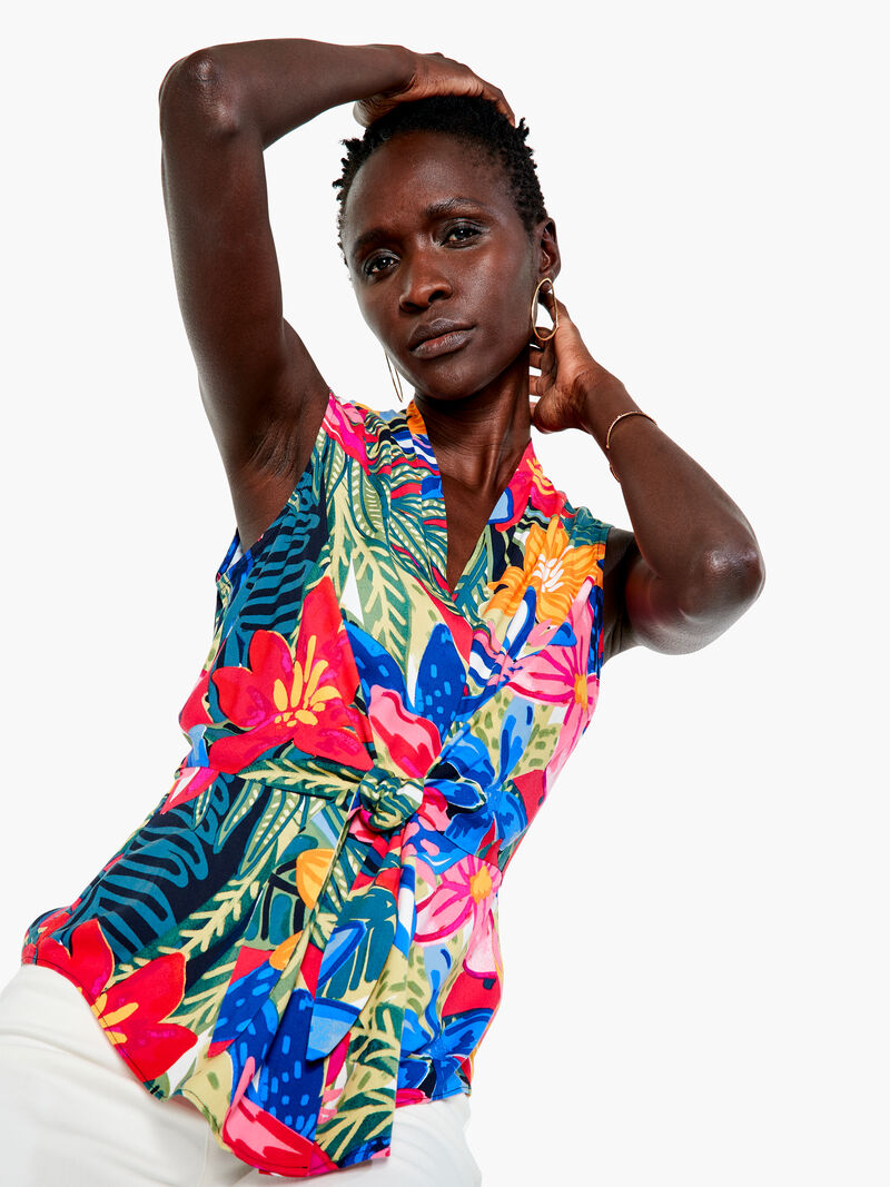 Woman Wears Lush Terrace Live In Tank image number 4