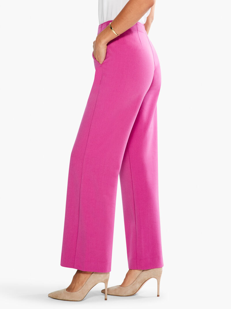 Woman Wears Work It Wide Leg Pocket Trouser image number 1