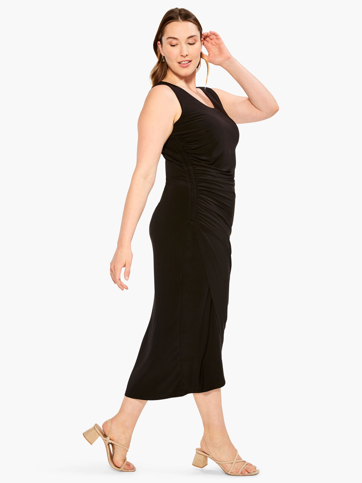 High Twist Ruched Dress