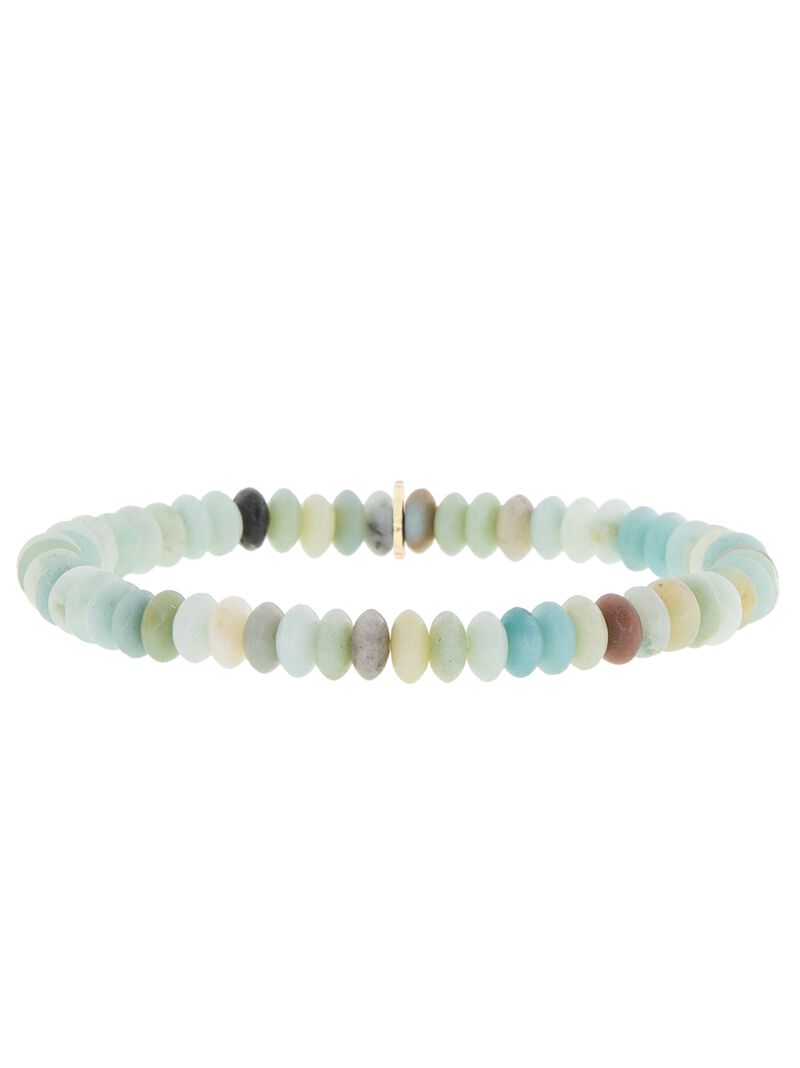 Woman Wears Marlyn Schiff - Natural Stone Bracelet image number 0