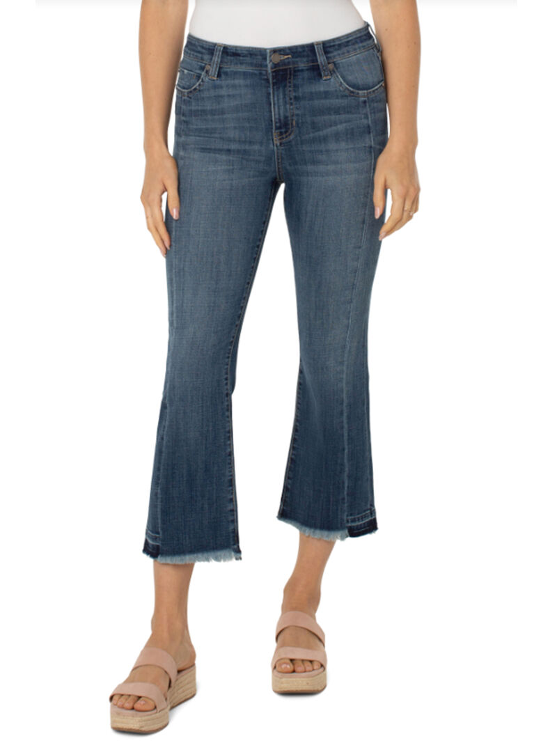Woman Wears Liverpool - Hannah Crop Flare image number 0