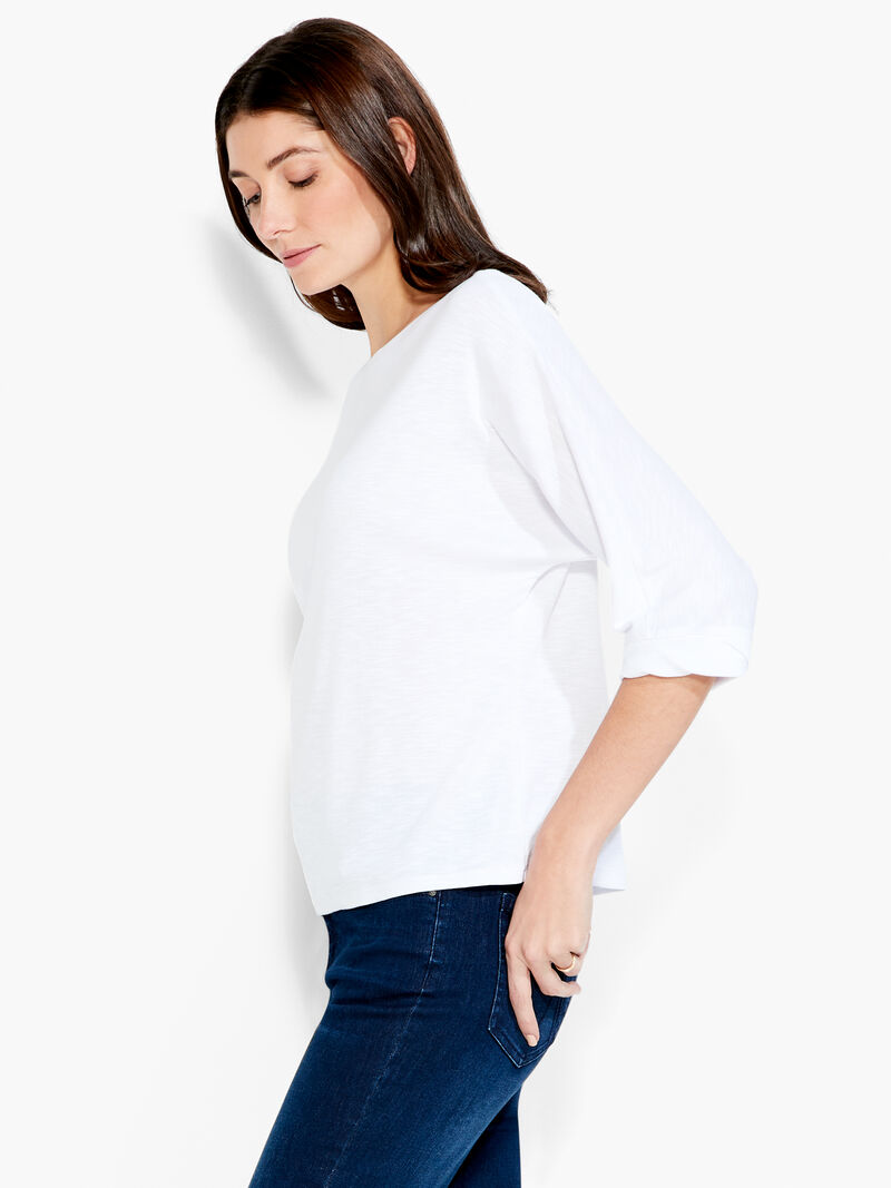 NZT Boat Neck Dolman Sleeve Tee