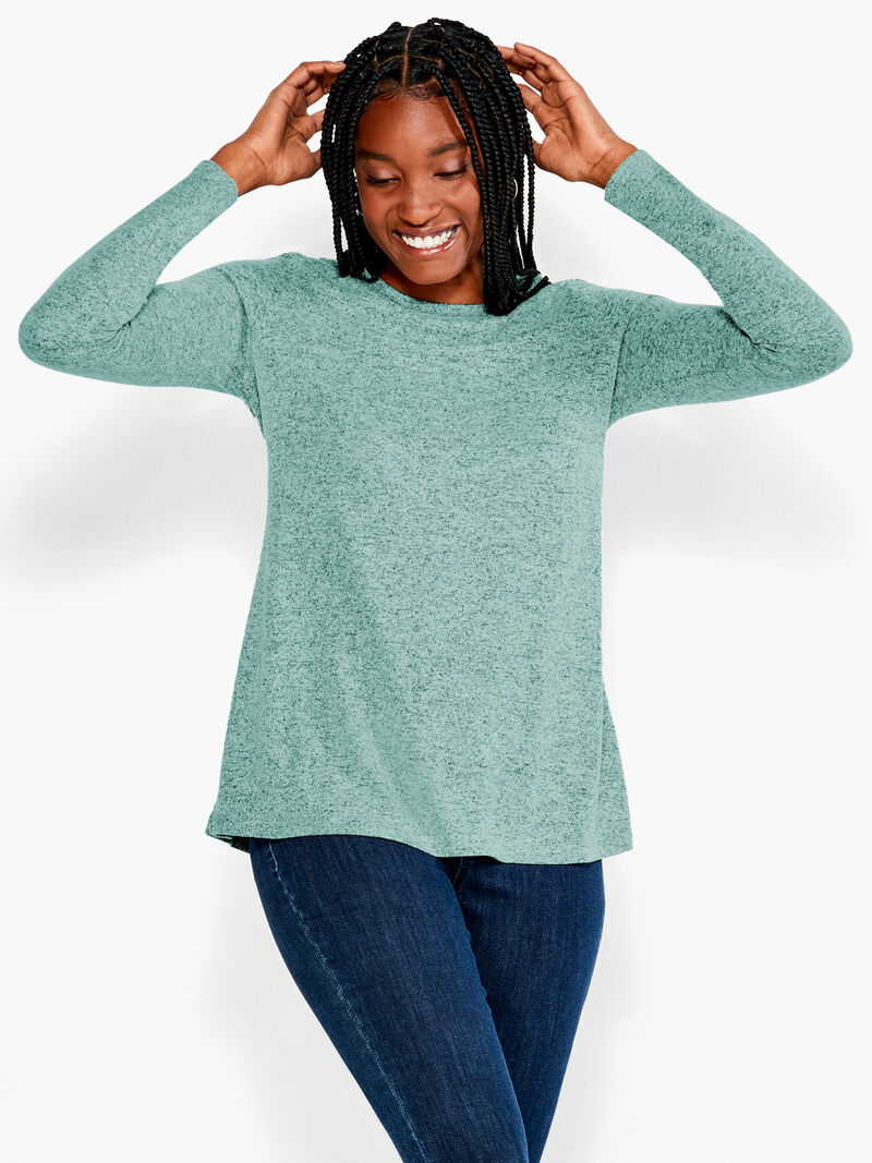 Woman Wears NZT Sweet Dreams Long Sleeve Crew Tee image number 0