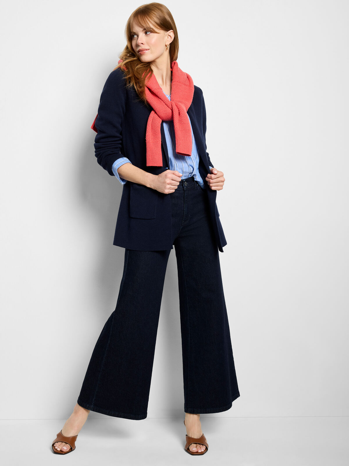 Elegant Knit Blazer