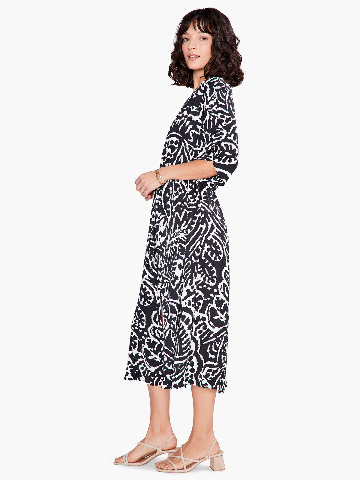 Onyx Stamp Dress
