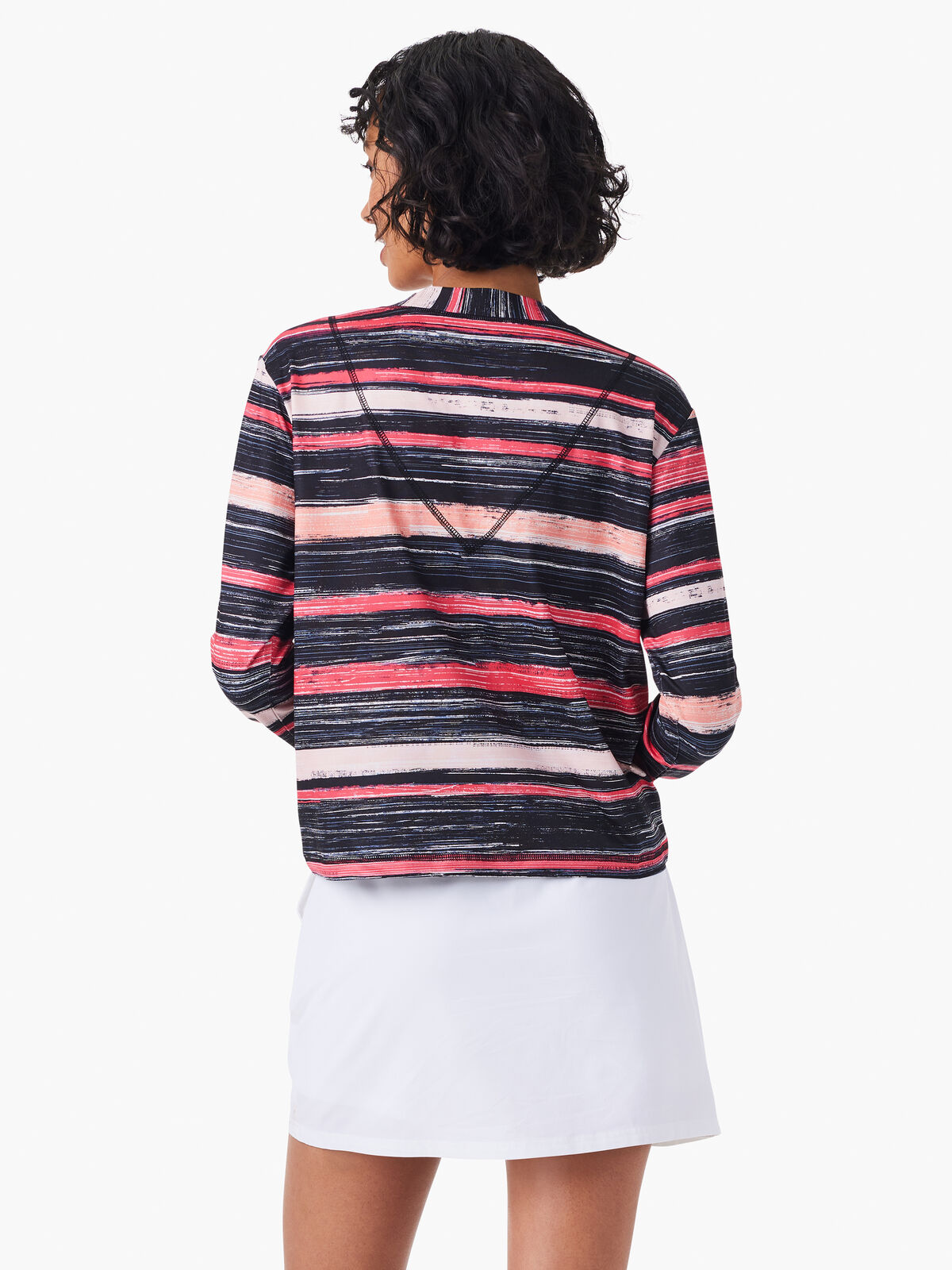 Painted Stripe Flow Fit Top