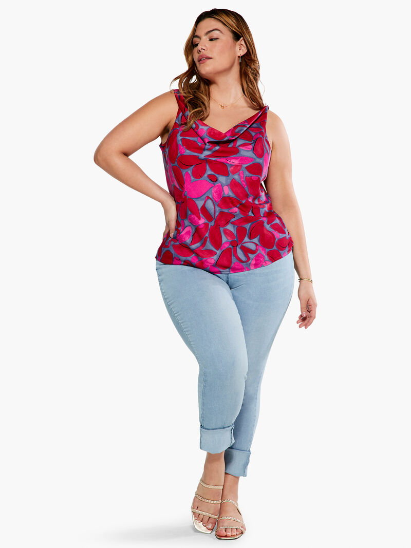 Woman Wears Happy Splash Tank image number 3