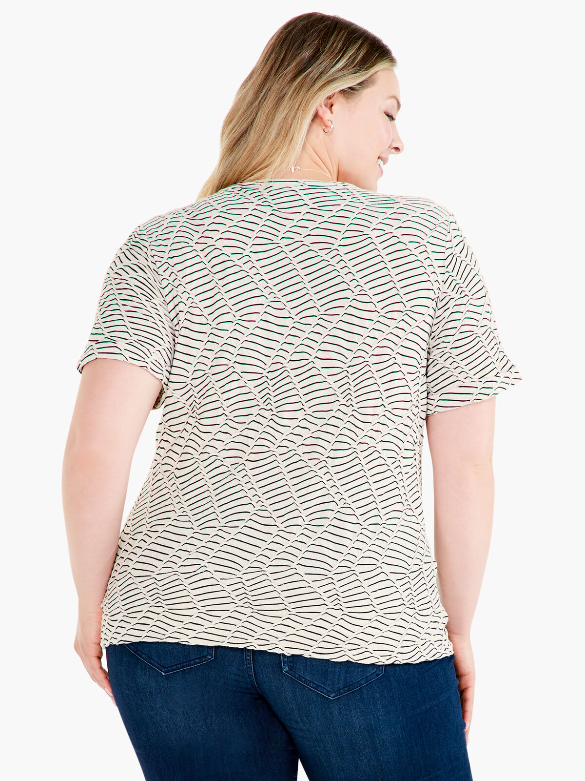 Mixed Lines Tee