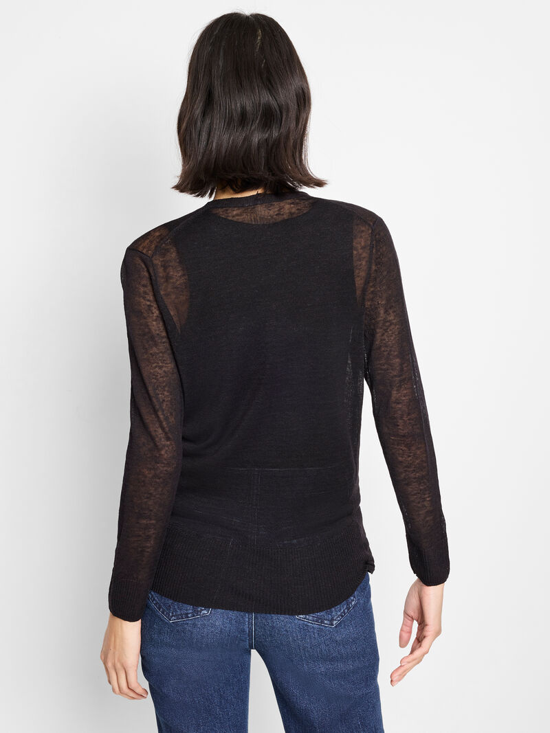 Woman Wears Lightweight 4-Way Cardigan image number 2